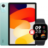 Планшет Xiaomi Redmi Pad SE 8GB/256GB международная версия (мятный) + умные часы Xiaomi Redmi Watch 3 Active (черный) по акции