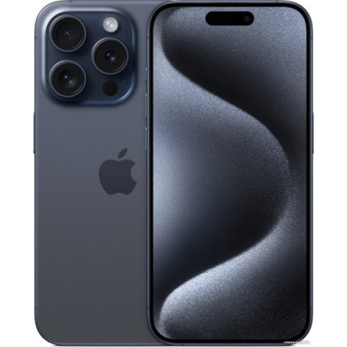 Телефон Apple iPhone 15 Pro eSIM 256GB (синий титан)