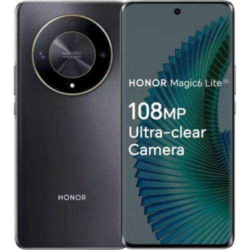 Телефон HONOR Magic6 Lite 8GB/256GB европейская версия (полуночный черный)