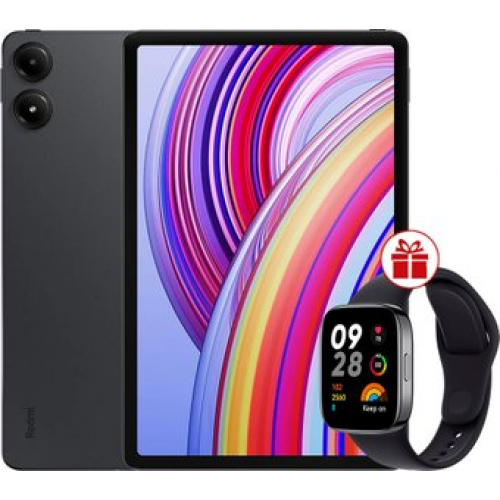 Планшет Xiaomi Redmi Pad Pro 5G 6GB/128GB международная версия (темно-серый) + умные часы Xiaomi Redmi Watch 3 (черный) по акции
