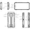 Телефон Doogee S89 (оранжевый)