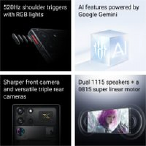 Телефон Nubia RedMagic 10S Pro NX789J 16GB/512GB международная версия (лунный свет)