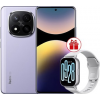 Телефон Xiaomi Redmi Note 14 Pro+ 5G 12GB/512GB международная версия (фиолетовый) + умные часы Xiaomi Redmi Watch 5 Active(серебристый)по акции