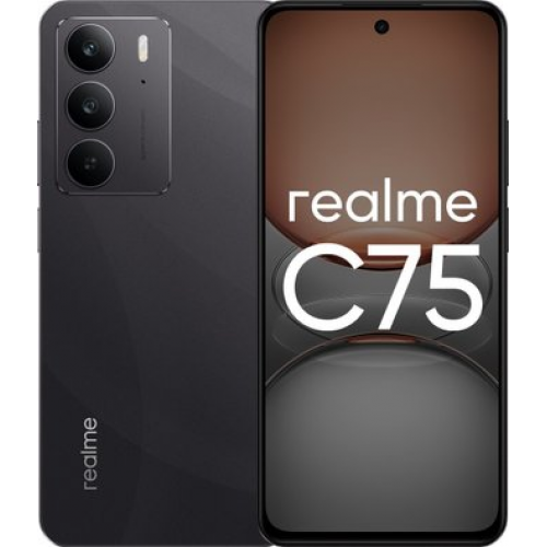 Телефон Realme C75 RMX3941 8GB/256GB (черный)