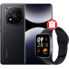 Телефон Xiaomi Redmi Note 14 Pro+ 5G 8GB/256GB международная версия (черный) + умные часы Xiaomi Redmi Watch 3 Active (черный) по акции