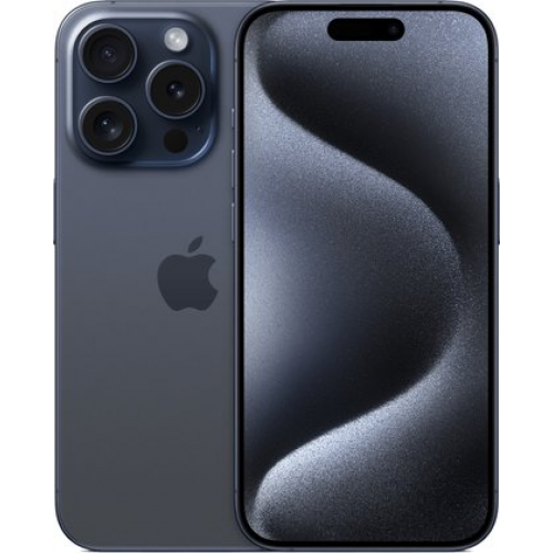Телефон Apple iPhone 15 Pro Dual SIM 512GB (синий титан)