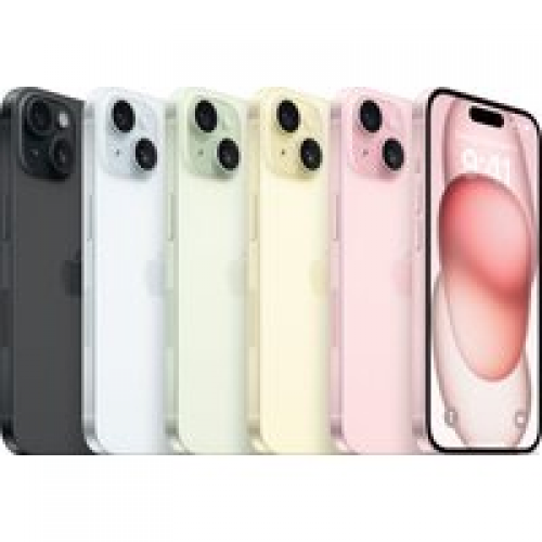 Телефон Apple iPhone 15 Dual SIM 512GB (желтый)