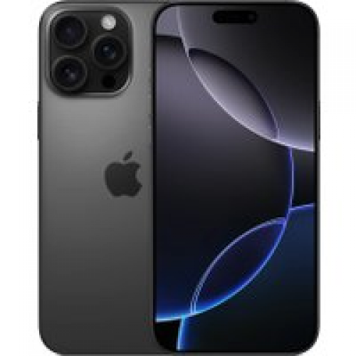 Телефон Apple iPhone 16 Pro Max Dual eSim 1TB (черный титан)