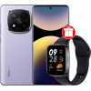 Телефон Xiaomi Redmi Note 14 Pro+ 5G 12GB/512GB международная версия (фиолетовый) + умные часы Xiaomi Redmi Watch 3 Active (черный) по акции