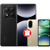 Телефон Xiaomi Redmi Note 14 Pro 8GB/256GB международная версия (черный) + Xiaomi Redmi A5 3GB/64GB (песочное золото) по акции